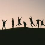 Jumping joy